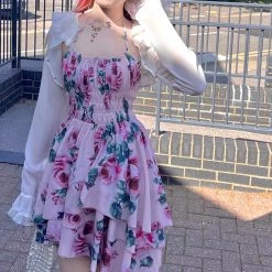 [Arilf SS22] Wild Rose Floral Mini Dress