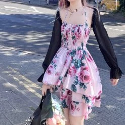 [Arilf SS22] Wild Rose Floral Mini Dress
