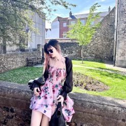 [Arilf SS22] Wild Rose Floral Mini Dress