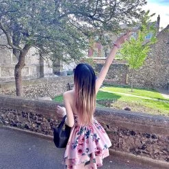 [Arilf SS22] Wild Rose Floral Mini Dress