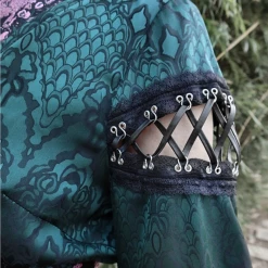 Blood Supply Evil Snake Jacquard Kimono Style Three-piece Set New Arrivals