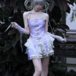 Blood Supply God's Redemption Jacquard Lace Corset New Arrivals