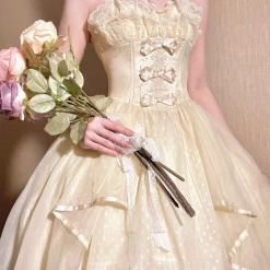 Bohe Cat Wandering Moonlight Lace Dress