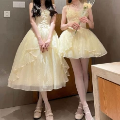 Bohe Cat Wandering Moonlight Lace Dress