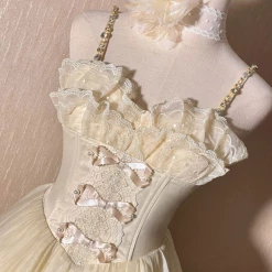 Bohe Cat Wandering Moonlight Lace Dress