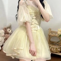 Bohe Cat Wandering Moonlight Lace Dress