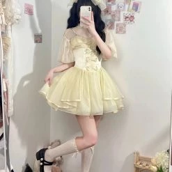 Bohe Cat Wandering Moonlight Lace Dress