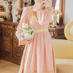 Summer 2022 Flowers And Songs Vintage Inspired Dress
