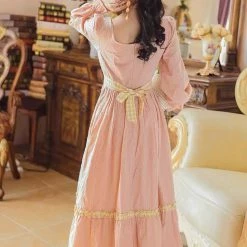 Summer 2022 Flowers And Songs Vintage Inspired Dress