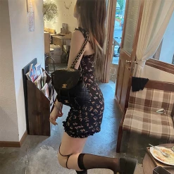 [Arilf SS22] Smoked Rose Floral Mini Dress New Arrivals