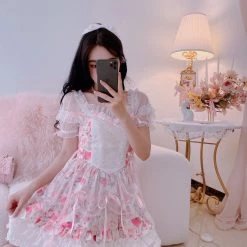 Summer Joy Sweet Candy Lace Mini Dress New Arrivals