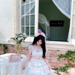 Summer Joy Angel's Dream Lace Mini Dress