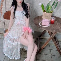 Summer Joy Journey In Sweet Dreams Split Hem Cami Dress 12 Summer Joy Journey In Sweet Dreams Split Hem Cami Dress