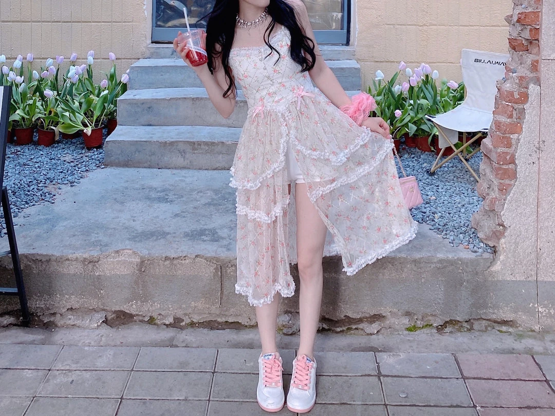 Summer Joy Journey In Sweet Dreams Split Hem Cami Dress 2 Summer Joy Journey In Sweet Dreams Split Hem Cami Dress