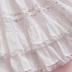 [In Stock] 'the Landscape' Antique-inspired Cotton One-piece Dress Le Flacon