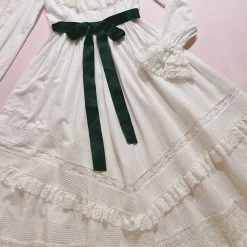 [Pre-order Le Flacon SS22] ‘the Sleeper II’ Cottage-style Cotton One-piece Summer 2022