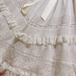 [Pre-order Le Flacon SS22] ‘the Sleeper II’ Cottage-style Cotton One-piece Summer 2022