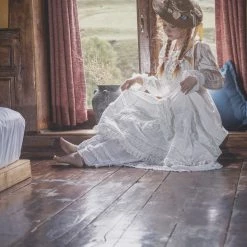 [Pre-order Le Flacon SS22] ‘the Sleeper II’ Cottage-style Cotton One-piece Summer 2022