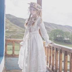 [Pre-order Le Flacon SS22] ‘the Sleeper II’ Cottage-style Cotton One-piece Summer 2022