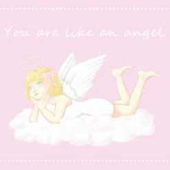 Peiliee Shop X RUAI [Mid Season Sale ] You Are Like An Angel Sailor Babydoll Hoodie Dress New Arrivals