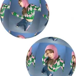 Summer 2022 [Nakiss Official] Run Sweetie Run Gingham Knit Set