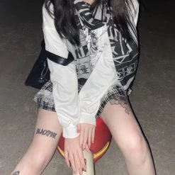 [Customized] Y2K Girl Pleated Tartan Skirt New Arrivals