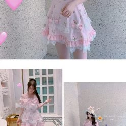 Summer Joy New Arrivals [Exclusive To PeilieeShop] Born Like Summer Flower Mini Dress (Designer SJ)