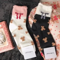 No BBang GGu Bear Doll Socks New Arrivals