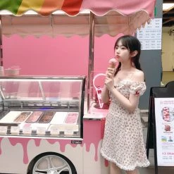 Rose Candy Summer 2022 Picnic On A Sunny Afternoon Strawberry Mini Dress