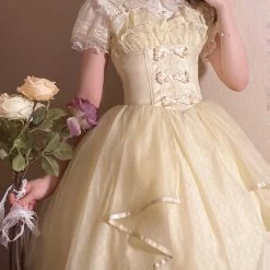 Bohe Cat Wandering Moonlight Lace Dress