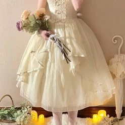 Bohe Cat Wandering Moonlight Lace Dress