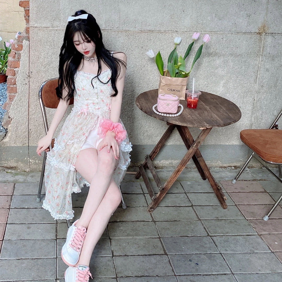 Summer Joy Journey In Sweet Dreams Split Hem Cami Dress 4 Summer Joy Journey In Sweet Dreams Split Hem Cami Dress