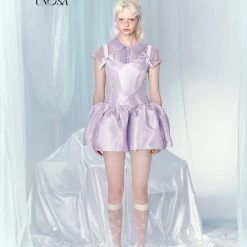 [UNOSA] Lost In Lavender Haze Cami Mini Bud Dress