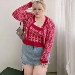 DAJUN New Arrivals Autumn In Paris Knitwear Set