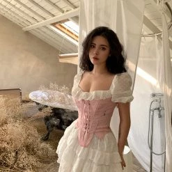 Dni Frozen Dance Of Venus Pink Corset