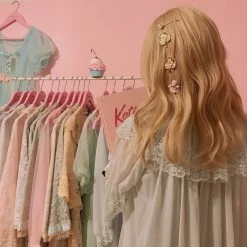 Peiliee Shop New Arrivals [Limited Edition] Kitty Party Brass Hairpin (from Japanese Artist)