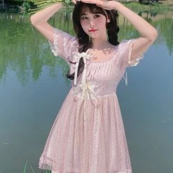 Rose Candy Summer 2022 Lost In Floral Garden Mini Dress