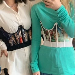 Ricchie New Arrivals [Handmade Lingerie] Spring Angels Under-bust Corset