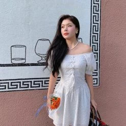 Boss JIA New Arrivals Garden Of Angels Mini Dress