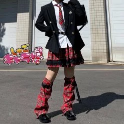[Customized] Y2K Girl Pleated Tartan Skirt New Arrivals