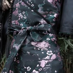 Blood Supply Floating Weeds Jacquard Cami Dress