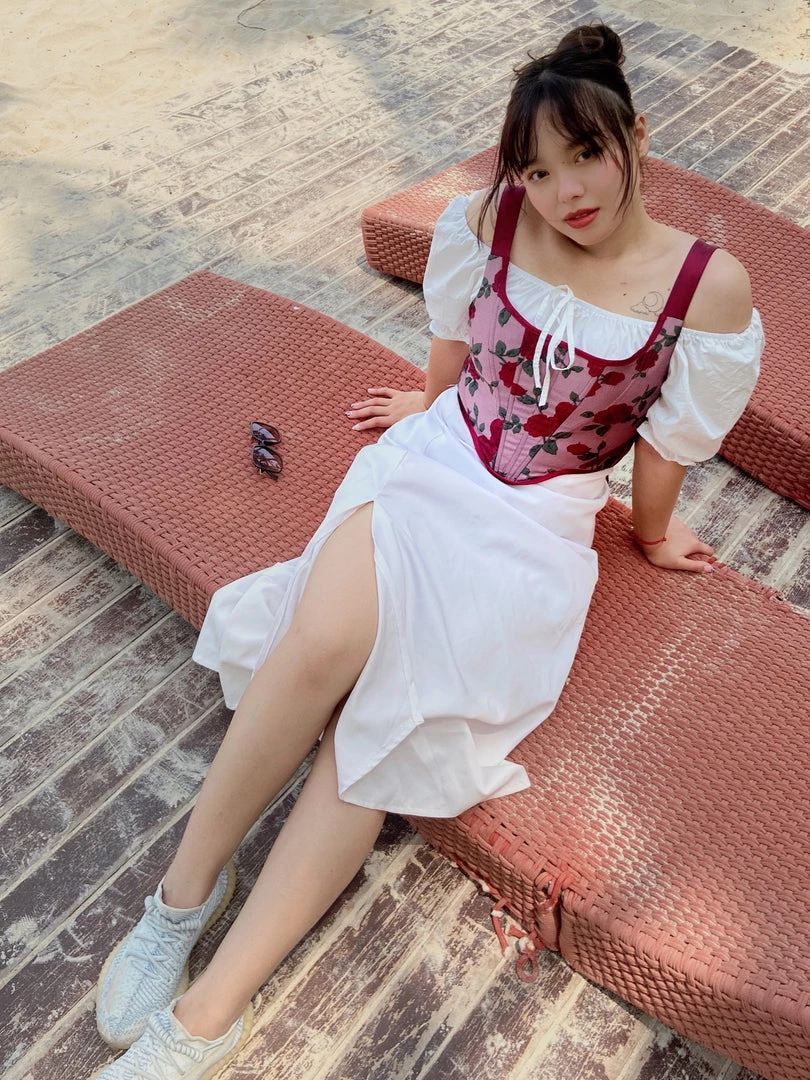 Ricchie Rose Corset Handmade 11 Ricchie Rose Corset Handmade