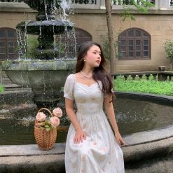 Boss JIA [Premium Selected] Stars On The Sea Vintage Fairy Dress New Arrivals