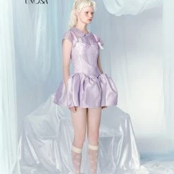 [UNOSA] Lost In Lavender Haze Cami Mini Bud Dress