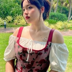 Ricchie Rose Corset Handmade