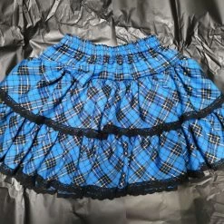 [Customized] Y2K Girl Pleated Tartan Skirt New Arrivals