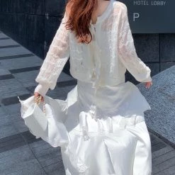 Peiliee Shop New Arrivals [Last Stocks] Cotton Cloud Soft Thin Knitwear Sweater