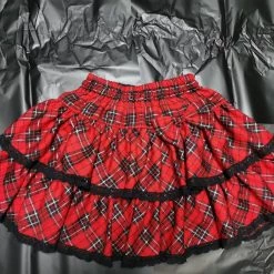 [Customized] Y2K Girl Pleated Tartan Skirt New Arrivals