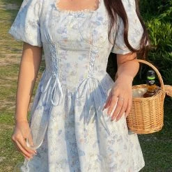 Boss JIA [Premium Selected] Lily Of The Valley Mini Dress New Arrivals