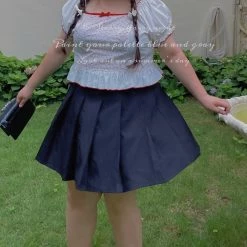 DAJUN [Curve Beauty] Cherry Girl Top